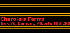 Purebred Charolais For Over 30 Years!